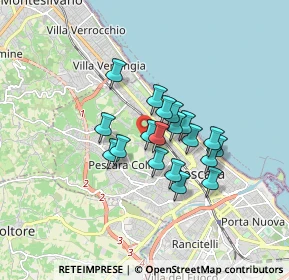 Mappa Strada Zanni, 65125 Pescara PE, Italia (1.26474)