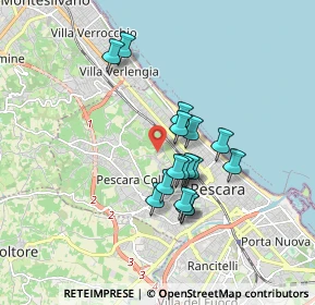 Mappa Strada Zanni, 65125 Pescara PE, Italia (1.465)