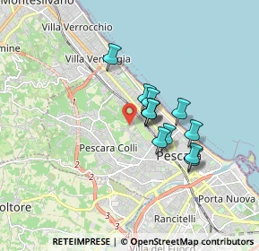 Mappa Strada Zanni, 65125 Pescara PE, Italia (1.28083)