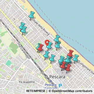 Mappa Via Marsala, 65123 Pescara PE, Italia (0.5255)