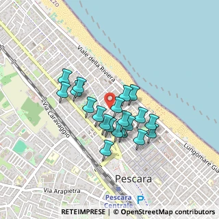 Mappa Via Marsala, 65123 Pescara PE, Italia (0.3505)