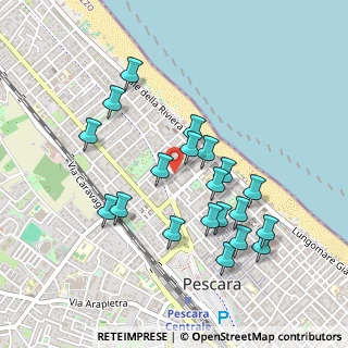 Mappa Via Marsala, 65123 Pescara PE, Italia (0.477)