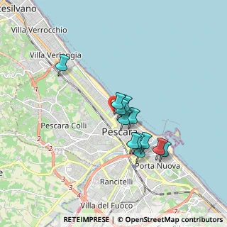 Mappa Via Marsala, 65123 Pescara PE, Italia (1.49583)