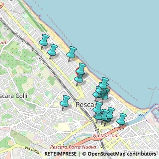 Mappa Via Marsala, 65123 Pescara PE, Italia (0.99588)