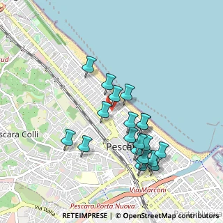 Mappa Via Marsala, 65123 Pescara PE, Italia (0.939)