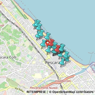 Mappa Via Marsala, 65123 Pescara PE, Italia (0.6415)