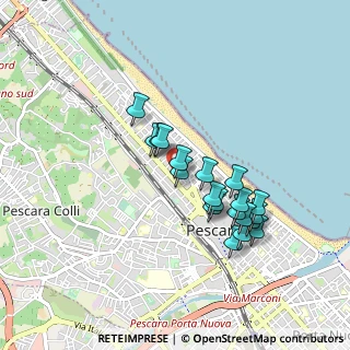 Mappa Parco Villa Sabucchi, 65123 Pescara PE, Italia (0.809)
