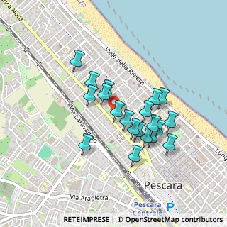 Mappa Parco Villa Sabucchi, 65123 Pescara PE, Italia (0.388)