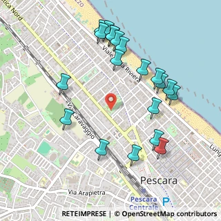 Mappa Parco Villa Sabucchi, 65123 Pescara PE, Italia (0.5695)