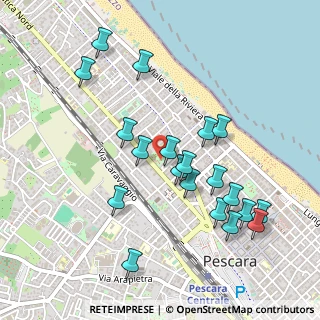 Mappa Parco Villa Sabucchi, 65123 Pescara PE, Italia (0.5225)
