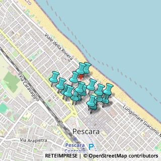 Mappa Viale Leopoldo Muzii, 65100 Pescara PE, Italia (0.3415)