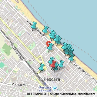 Mappa Viale Leopoldo Muzii, 65100 Pescara PE, Italia (0.408)