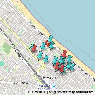 Mappa Viale Leopoldo Muzii, 65100 Pescara PE, Italia (0.4925)