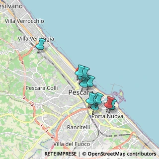 Mappa Viale Leopoldo Muzii, 65100 Pescara PE, Italia (1.44333)
