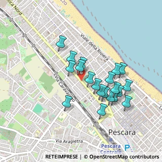 Mappa Viale Giovanni Bovio, 65123 Pescara PE, Italia (0.4135)
