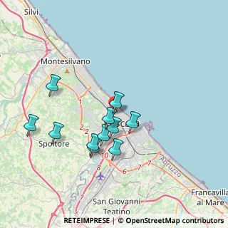 Mappa Viale Giovanni Bovio, 65123 Pescara PE, Italia (3.41818)