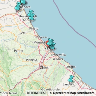 Mappa Viale Giovanni Bovio, 65123 Pescara PE, Italia (24.44727)