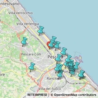 Mappa Viale Giovanni Bovio, 65123 Pescara PE, Italia (2.287)