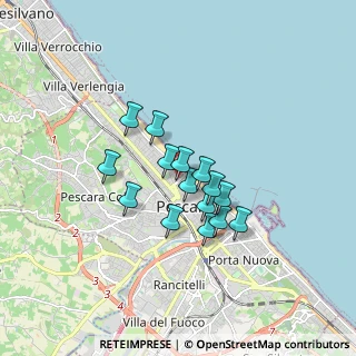 Mappa Viale Leopoldo Muzii, 65123 Pescara PE, Italia (1.276)