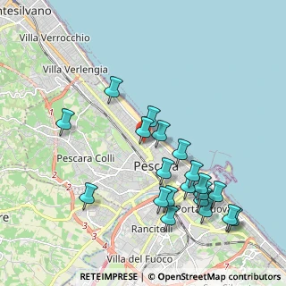 Mappa Via Michelangelo Castagna, 65123 Pescara PE, Italia (2.229)