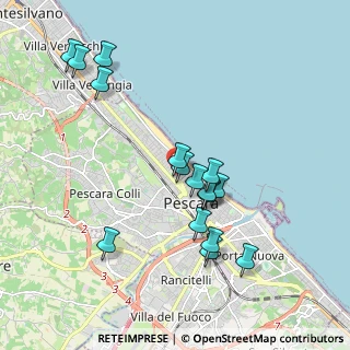 Mappa Via Michelangelo Castagna, 65123 Pescara PE, Italia (1.98875)