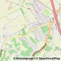 Karta Cappelle sul Tavo