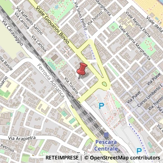 Mappa Via Botticelli, Snc, 65124 Pescara, Pescara (Abruzzo)