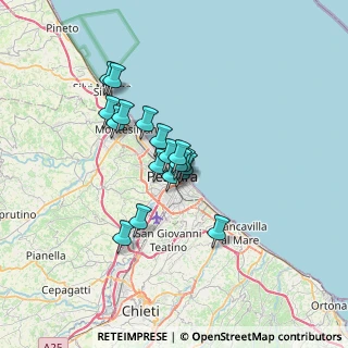 Mappa Piazza della Rinascita, 65100 Pescara PE, Italia (4.91778)