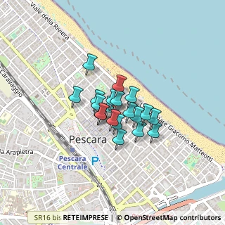 Mappa Piazza della Rinascita, 65100 Pescara PE, Italia (0.2455)