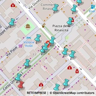 Mappa Piazza della Rinascita, 65100 Pescara PE, Italia (0.1025)