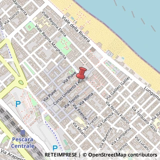 Mappa Corso Umberto I, 55/4, 65122 Pescara, Pescara (Abruzzo)