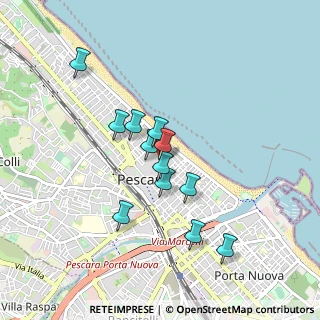 Mappa Piazza della Rinascita, 65100 Pescara PE, Italia (0.7575)
