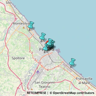 Mappa Piazza della Rinascita, 65100 Pescara PE, Italia (1.42455)