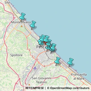 Mappa Via Carlo Goldoni, 65122 Pescara PE, Italia (2.59167)