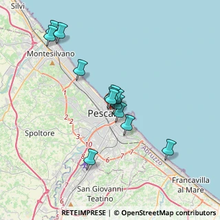 Mappa Via Carlo Goldoni, 65122 Pescara PE, Italia (3.22231)