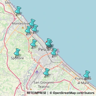 Mappa Via Carlo Goldoni, 65122 Pescara PE, Italia (4.42818)