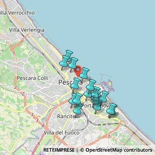 Mappa Via Carlo Goldoni, 65122 Pescara PE, Italia (1.68294)