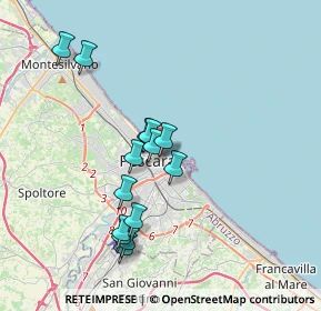 Mappa Lungomare G. Matteotti, 65122 Pescara PE, Italia (3.49429)