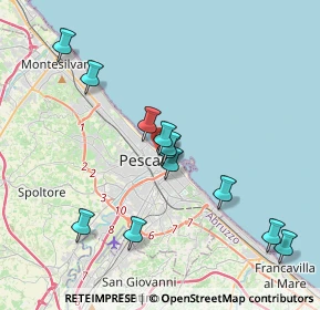 Mappa Lungomare G. Matteotti, 65122 Pescara PE, Italia (3.89417)