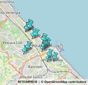 Mappa Lungomare G. Matteotti, 65122 Pescara PE, Italia (1.37105)