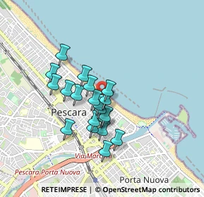 Mappa Lungomare G. Matteotti, 65122 Pescara PE, Italia (0.698)