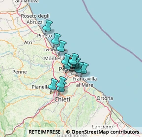 Mappa Lungomare G. Matteotti, 65122 Pescara PE, Italia (6.99267)