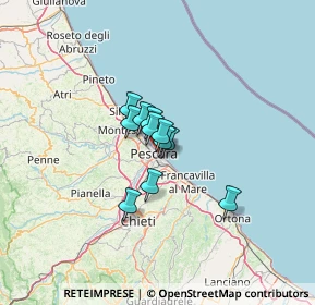 Mappa Lungomare G. Matteotti, 65122 Pescara PE, Italia (7.01455)