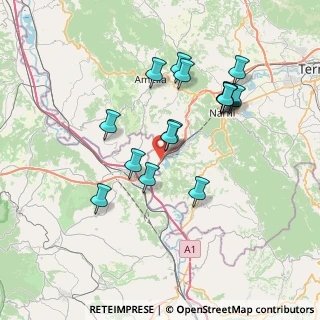 Mappa E45, 01028 Orte VT, Italia (7.125)