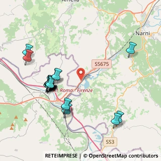 Mappa E45, 01028 Orte VT, Italia (4.536)