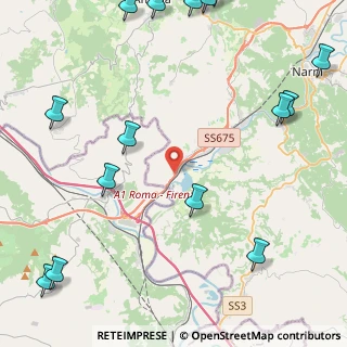 Mappa E45, 01028 Orte VT, Italia (6.898)