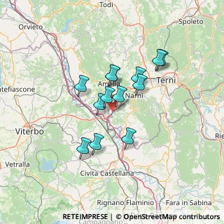 Mappa E45, 01028 Orte VT, Italia (10.95538)