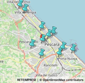 Mappa Via del Santuario, 65126 Pescara PE, Italia (1.81636)