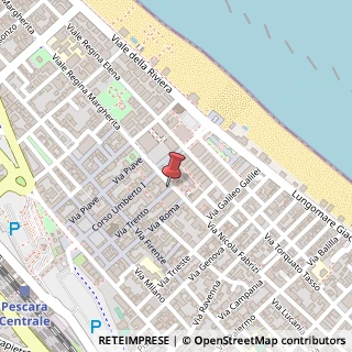 Mappa Via Nicola Fabrizi, 209, 65122 Pescara, Pescara (Abruzzo)
