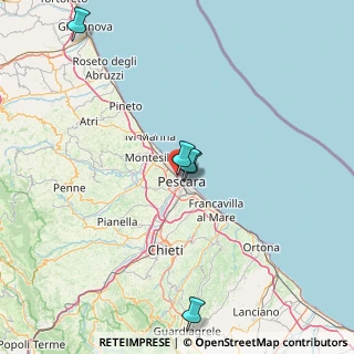 Mappa Via Raffaello Sanzio, 65100 Pescara PE, Italia (42.38364)